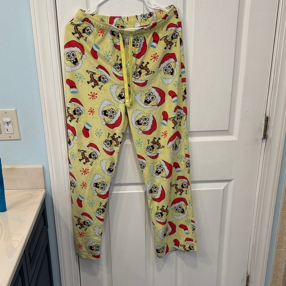 SpongeBob Squarepants Other - Yellow SpongeBob Christmas Pajama Pants